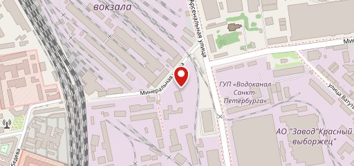 Кафе На Минеральной на карте