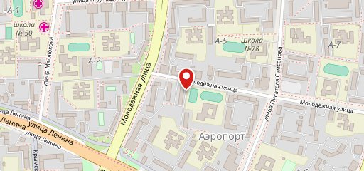 Кафе "на Молодежной" на карте