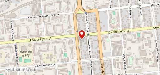 Кафе На Омской на карте