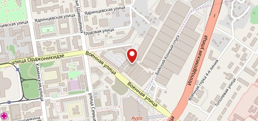 Кафе на Орджоникидзе 40 на карте