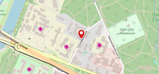 Кафе на Сосновой на карте