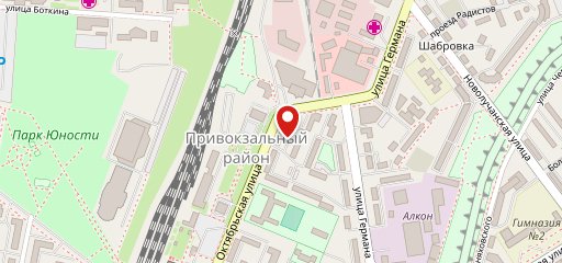 Кафе на Великой на карте