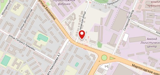 Кафе на Якимовской на карте