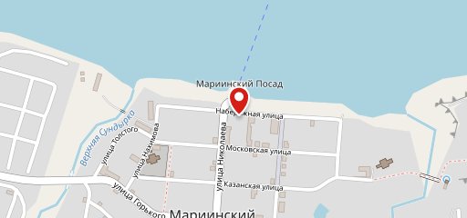 Набережżная на карте