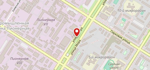 Легенда на карте