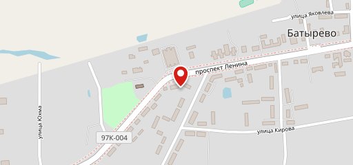 Кафе "Нива" на карте