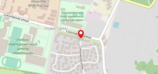 Кафе Новогорск на карте