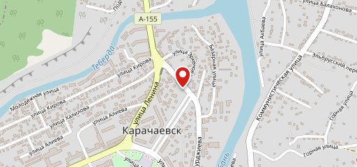 Кафе "НУР" на карте