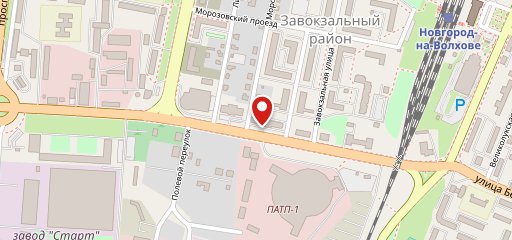 Кафе "Очаг" на карте