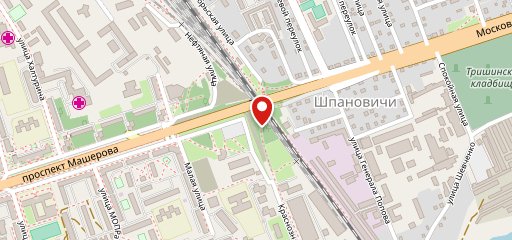 Кафе ОДО Белармпрод на карте