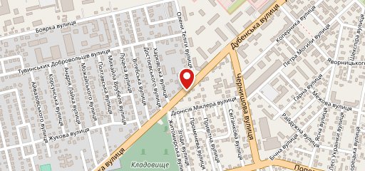 Кафе Офицерское на карте