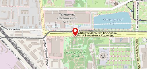 Кафе МАХ в Останкино на карте