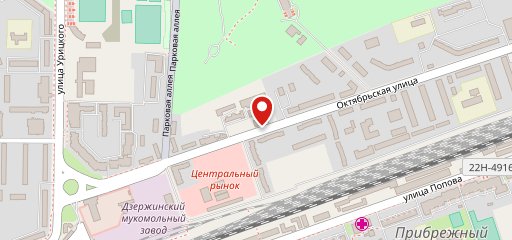 Огонёк на карте