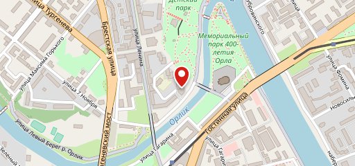 Огонёк на карте