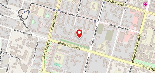 Огонек на карте