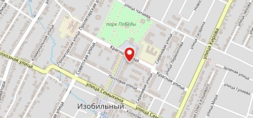 Кафе "Олива" на карте