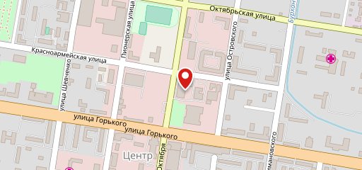 Оранжевый гусь на карте