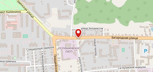 Кафе на карте