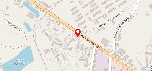 Островок на карте