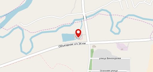 Кафе Озеро на карте