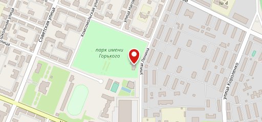 Кафе "Парк Горького' на карте