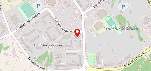Новый Парус на карте