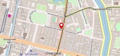 Пиза. Пицца из печи на карте
