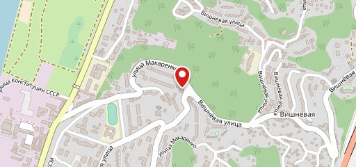 Кафе пекарня на лесной на карте