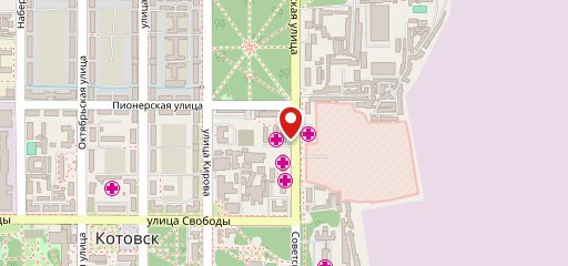 На Советской на карте