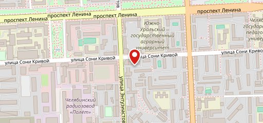 Кафе Пельмешка на Сони-Кривой на карте