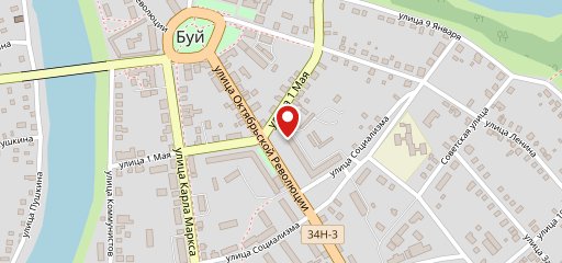 кафе Перекресток на карте
