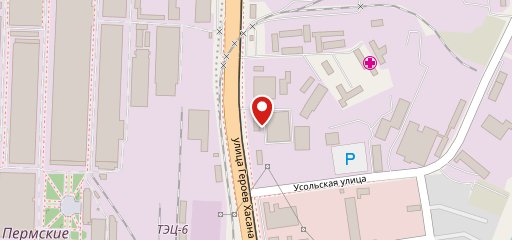 Перекресток на карте