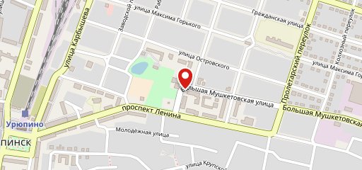 Перекрёсток на карте