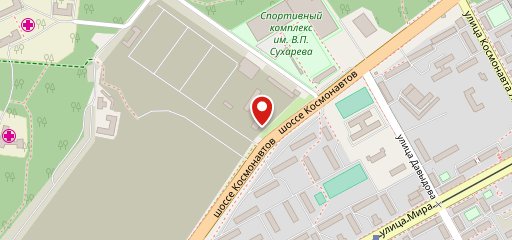 Столовая на карте