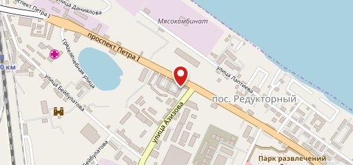 Петровский на карте