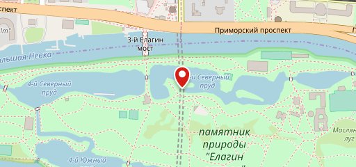 Кафе "Поляна Песен" ЦПКиО Им. Кирова на карте