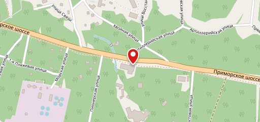 кафе Приморское шоссе 516 на карте