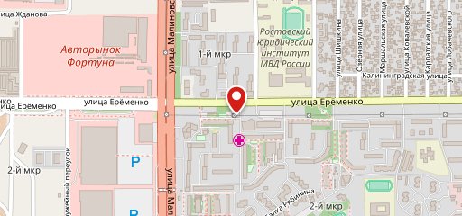 Кафе Раки Хаус на карте