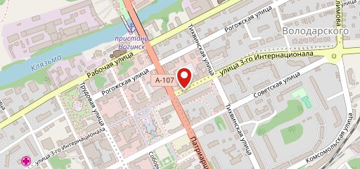 Кафе Рассвет на карте
