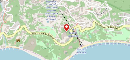 Кафе "Райский Уголок" на карте