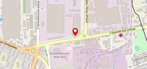 Красный Угол на карте