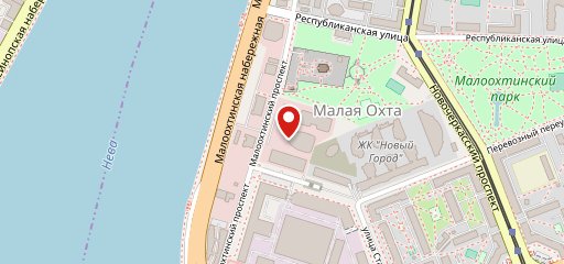 Кафе-ресторан Банк «Санкт-Петербург» на карте