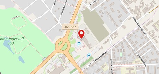Кафе-ресторан гостиницы «Октябрьская» на карте