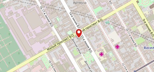 Кафе «Ретро» на карте