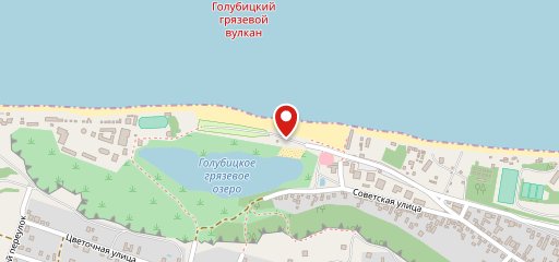 Кафе "Riva" Golubitskaya на карте