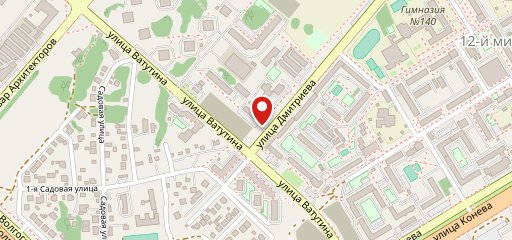Кафе "Родина" на карте