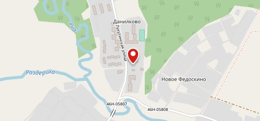 Федоска на карте