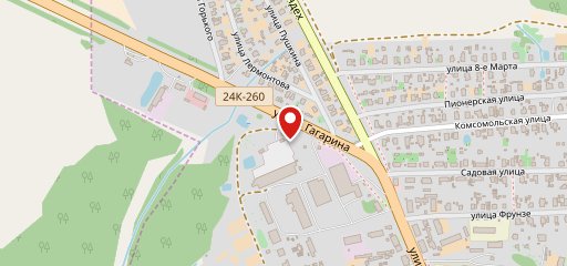 Кафе у дороги на карте