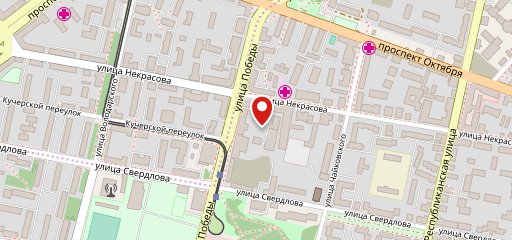 Кафе «Руж» на карте