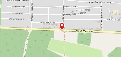 Кафе на карте